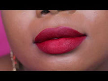 Load and play video in Gallery viewer, Sexy, sexy. Ahaa! Oh, how a deep red can captivate the room. LXVE MXFFIN Liquid Lipstick is xxtra matte, smear-proof, and long lasting. Our formula is vegan, cruelty free, paraben free, and gluten free.