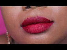 Load and play video in Gallery viewer, Sexy, sexy. Ahaa! Oh, how a deep red can captivate the room.  LXVE MXFFIN Liquid Lipstick is xxtra matte, smear-proof, and long lasting. Our formula is vegan, cruelty free, paraben free, and gluten free. 

